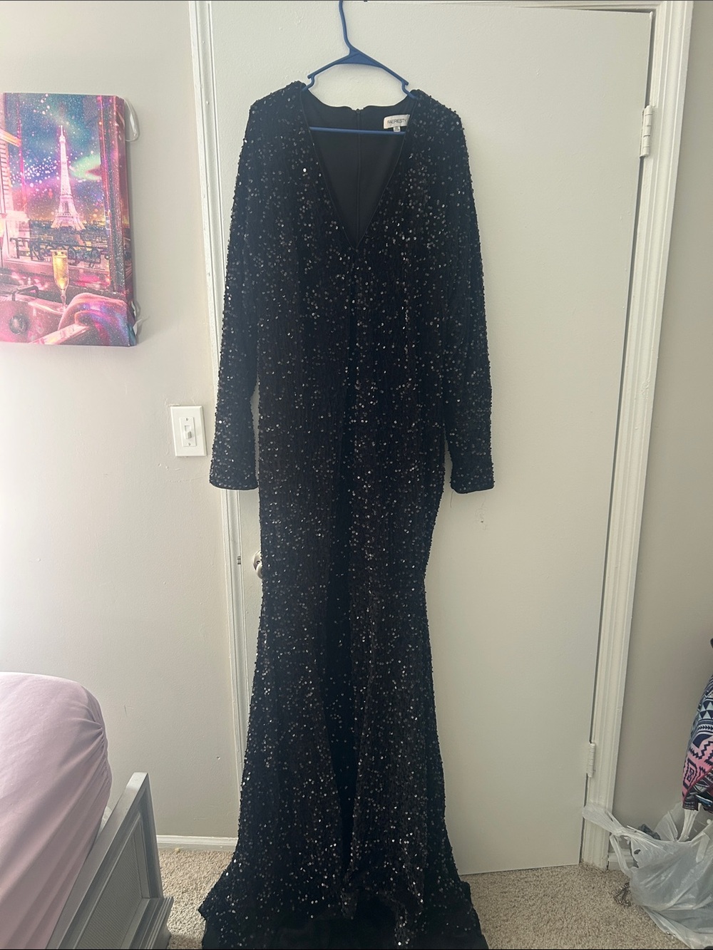 Black formal or prom dress